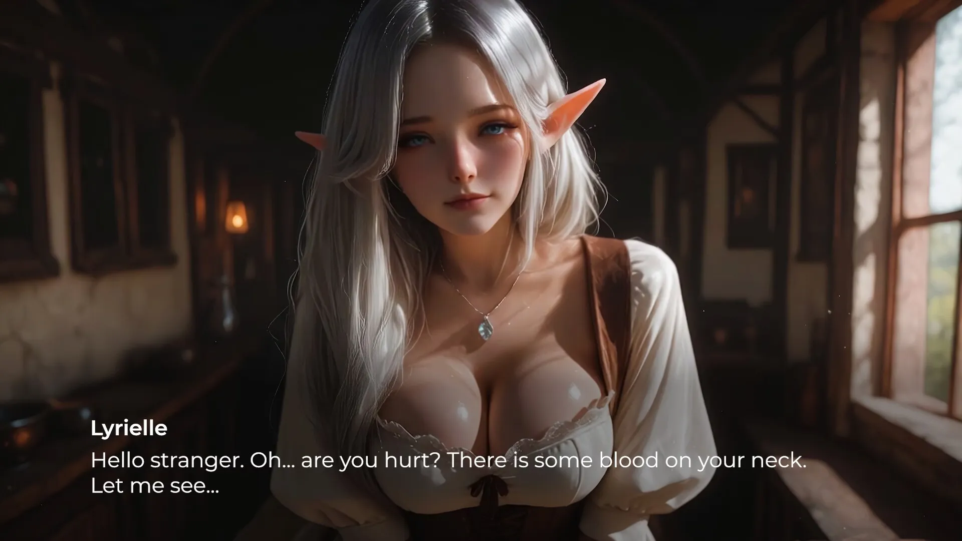 Vampire Mistress gameplay screenshot 15 (Ren'Py adult game) by Velvet Labyrinth – free download