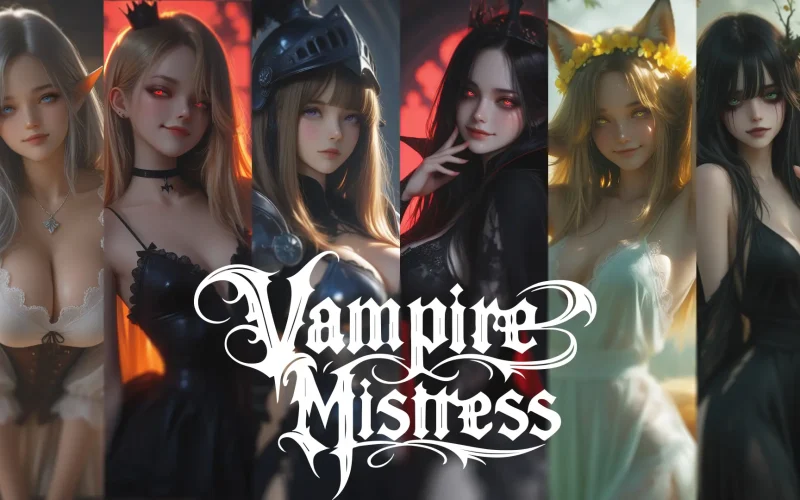 Vampire Mistress cover 0.0.1.2e – Ren'Py adult game by Velvet Labyrinth free download