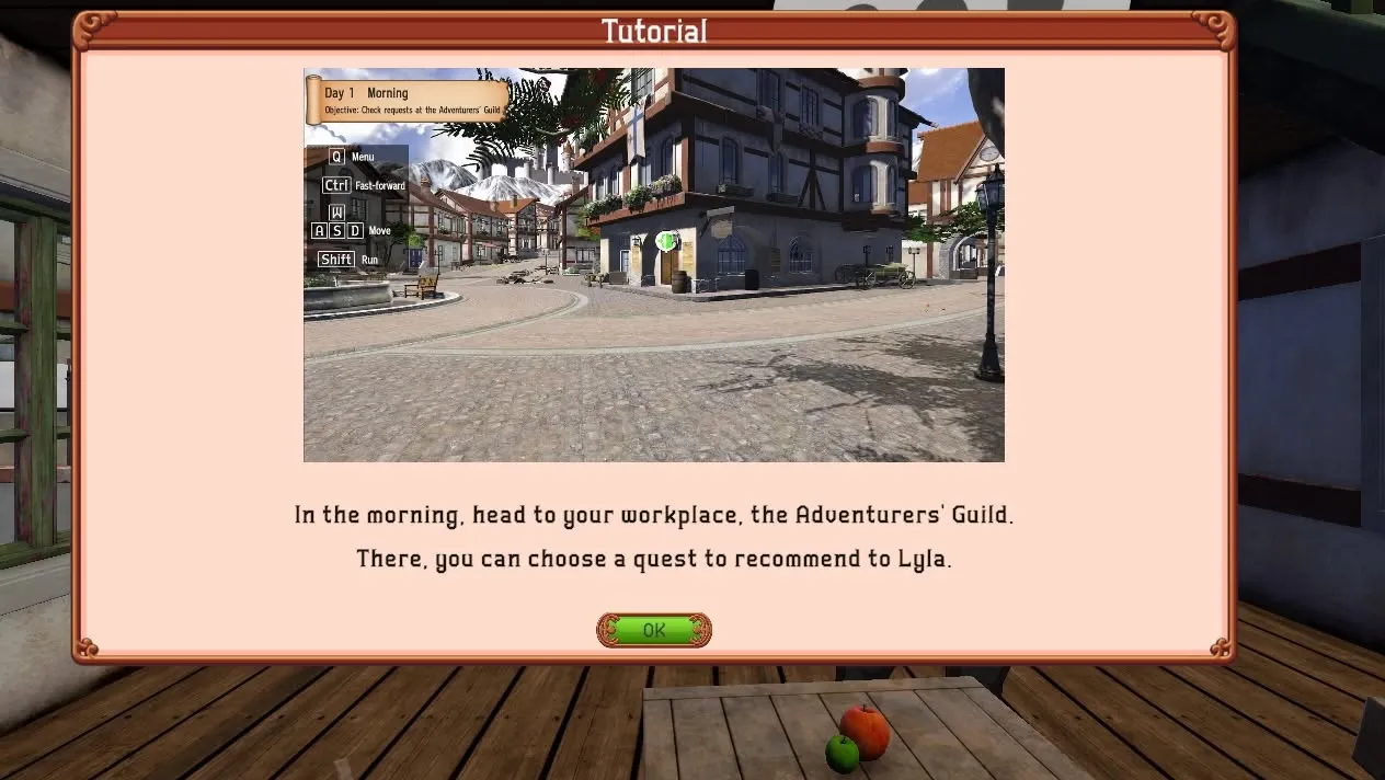 Former Swordswoman Lyla Is on a Quest! gameplay screenshot 1 (Ren'Py adult game) by Nekoze Kaikan/猫背会館 /Hunched Assembly Hall – free download