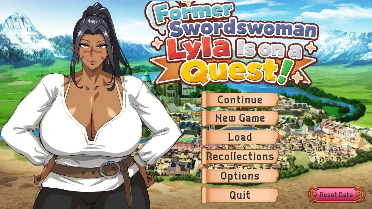 Former Swordswoman Lyla Is on a Quest! cover v1.00 Final – Ren'Py adult game by Nekoze Kaikan/猫背会館 /Hunched Assembly Hall free download