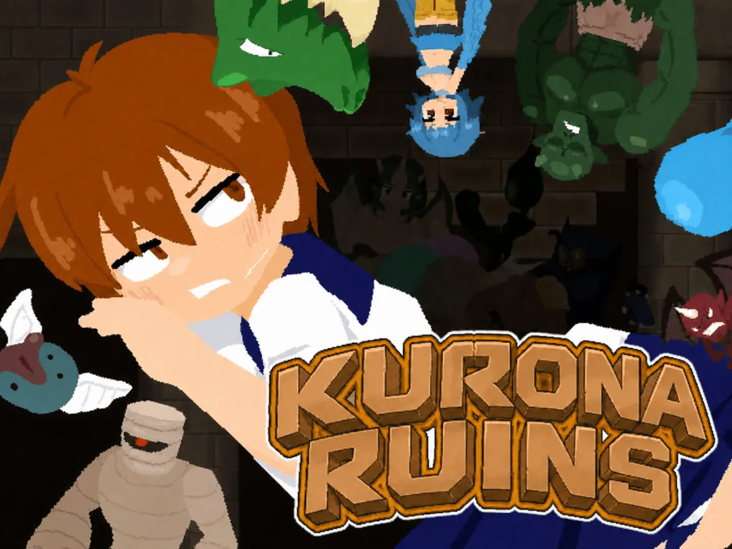 Kurona Ruins cover 1.01 – Ren'Py adult game by The mel friend chirps chii free download
