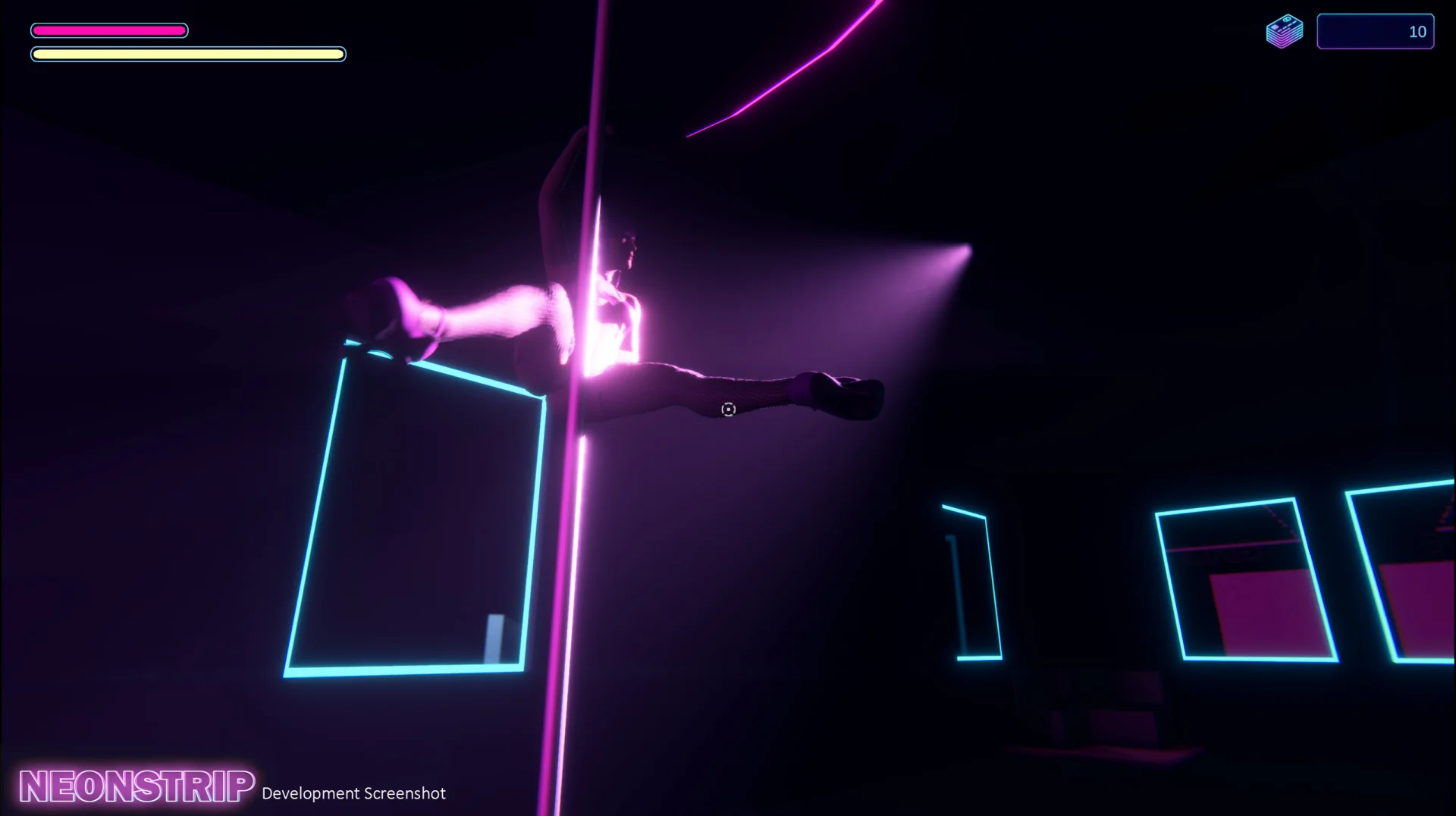 Neon Strip gameplay screenshot 3 (Ren'Py adult game) by F18 Studios – free download