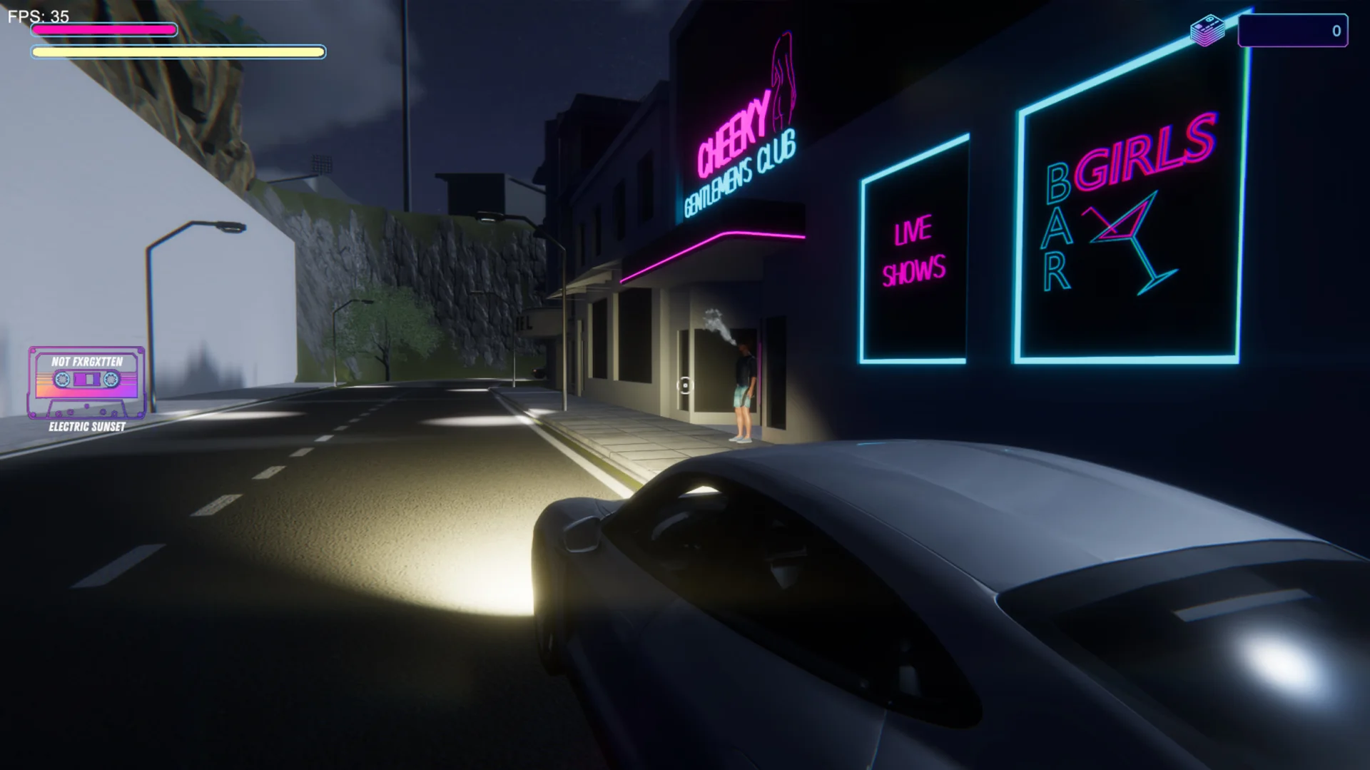 Neon Strip gameplay screenshot 5 (Ren'Py adult game) by F18 Studios – free download