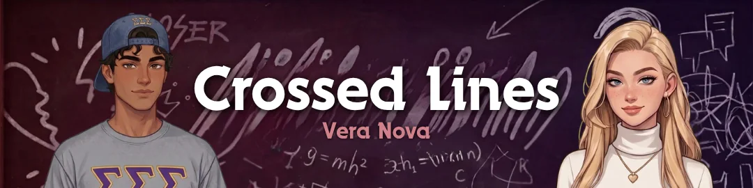Crossed Lines cover Update 11 – Ren'Py adult game by Vera Nova free download
