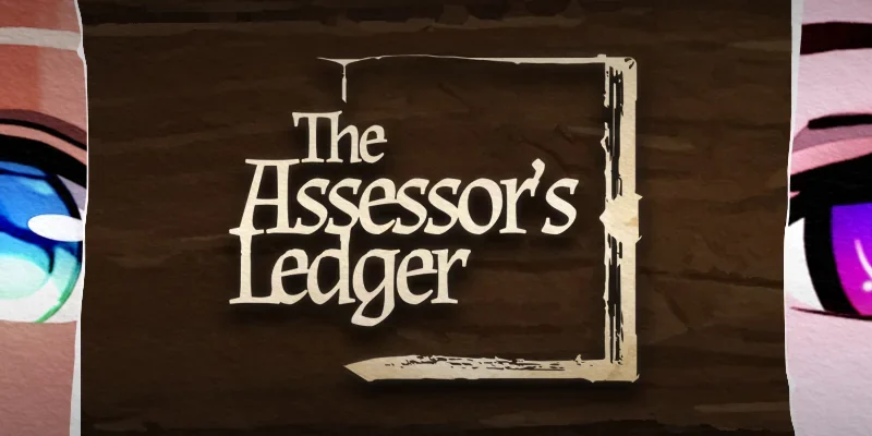 The Assessor’s Ledger cover Arc 1 - Chapter 11 – Ren'Py adult game by AsleepKiwi free download