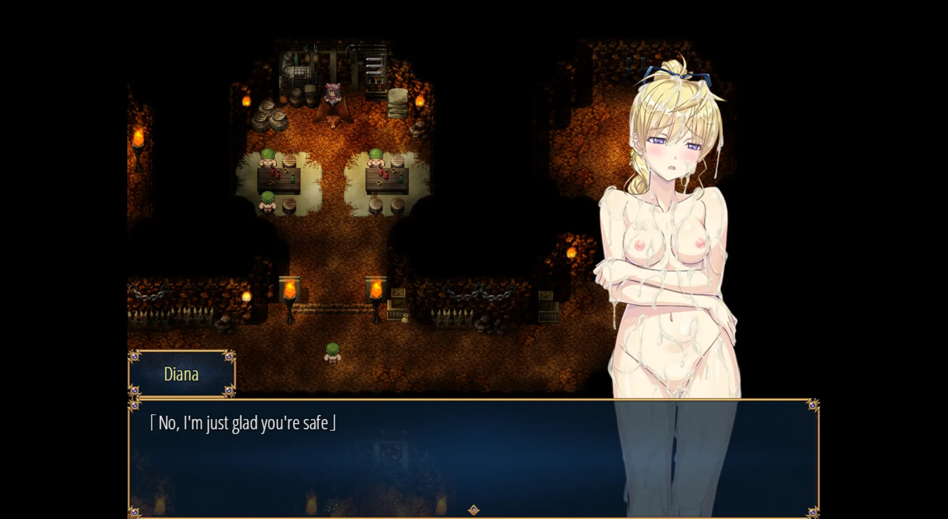 Imperial Knights ~Another of Slave’s Sword~ gameplay screenshot 9 (Ren'Py adult game) by poison (ぽいずん) – free download