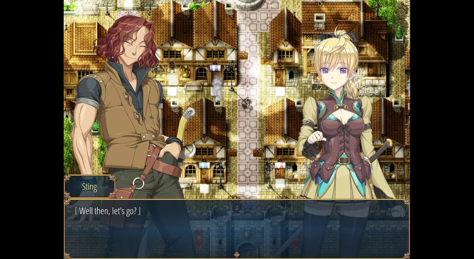 Imperial Knights ~Another of Slave’s Sword~ gameplay screenshot 8 (Ren'Py adult game) by poison (ぽいずん) – free download