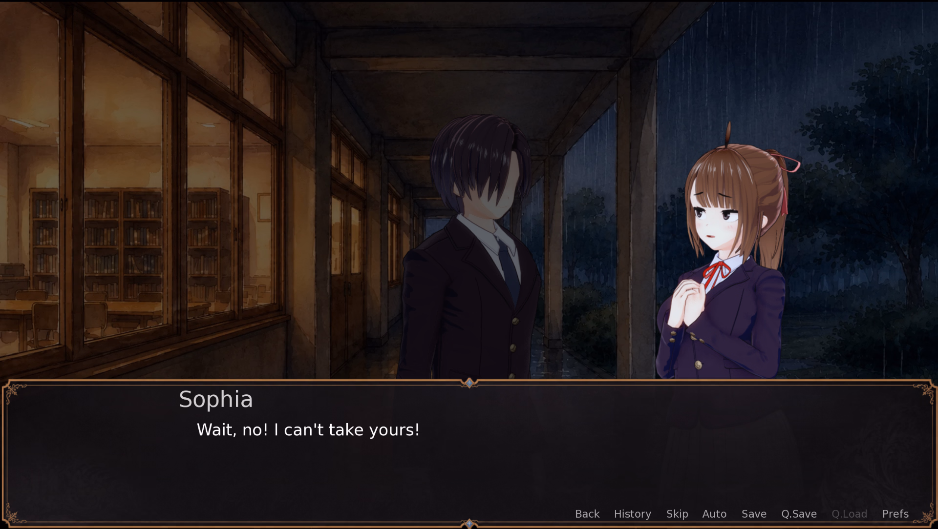 School of Lust: Re gameplay screenshot 1 (Ren'Py adult game) by Sticky128 – free download