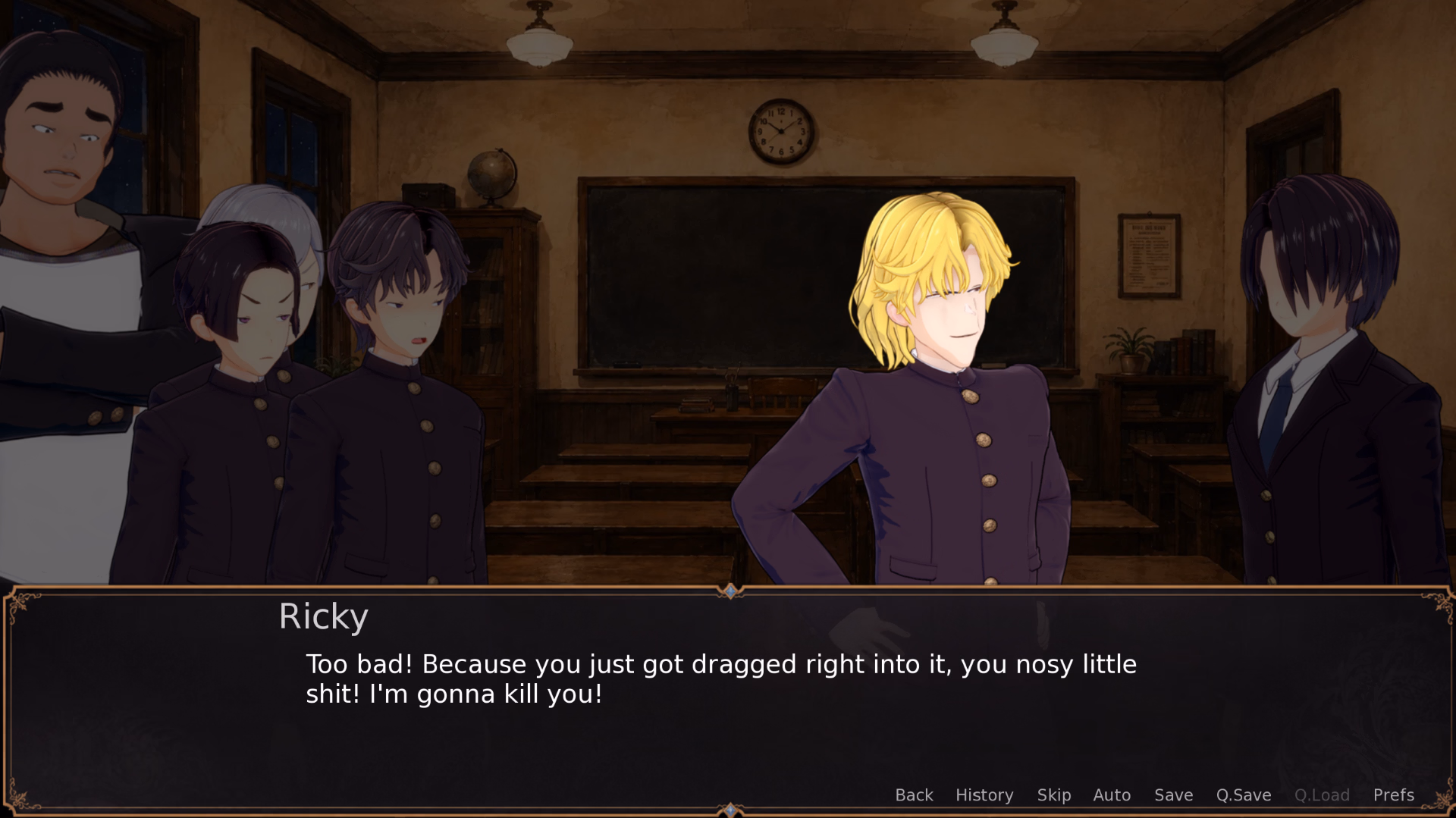 School of Lust: Re gameplay screenshot 2 (Ren'Py adult game) by Sticky128 – free download