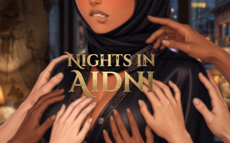 Nights In Aidni cover 0.1 – HTML adult game by Heaven Gamez free download
