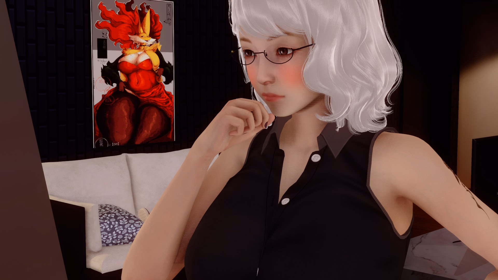 A Fractured Prescription gameplay screenshot 3 (Ren'Py adult game) by MetaKnightJay – free download