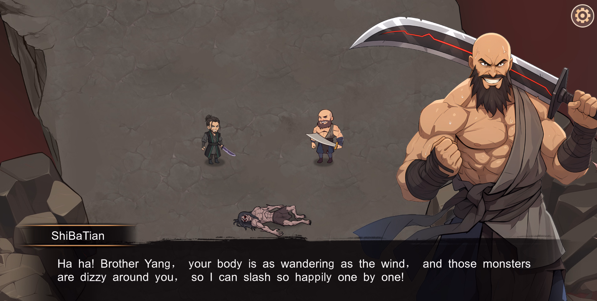 Rhapsody of the Great Swordsman gameplay screenshot 2 (Ren'Py adult game) by Turtle game – free download