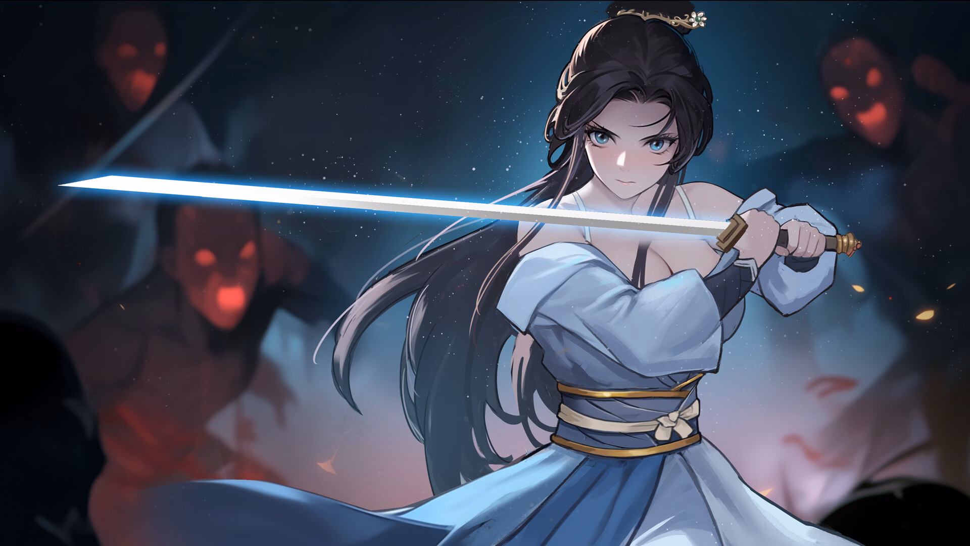 Rhapsody of the Great Swordsman gameplay screenshot 13 (Ren'Py adult game) by Turtle game – free download