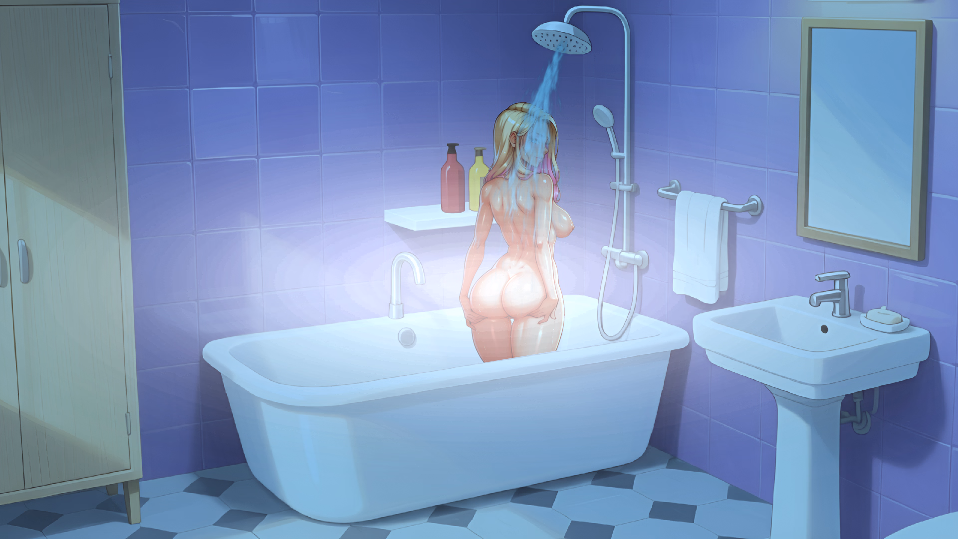 Echoes of Desire gameplay screenshot 2 (Ren'Py adult game) by Mynomyni – free download