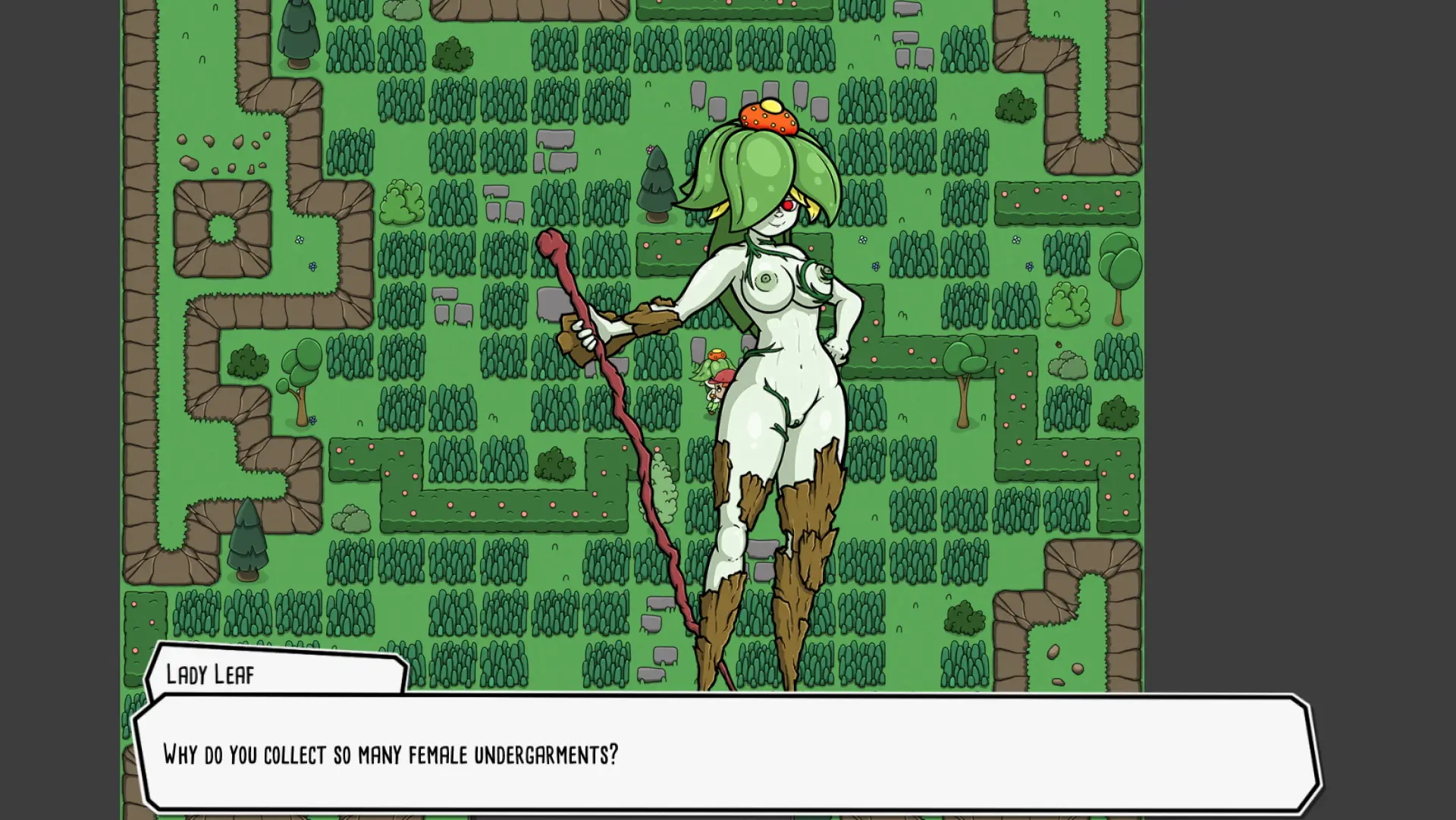 Monster Girl Hunt gameplay screenshot 9 (Ren'Py adult game) by Tiny Devil Studio – free download