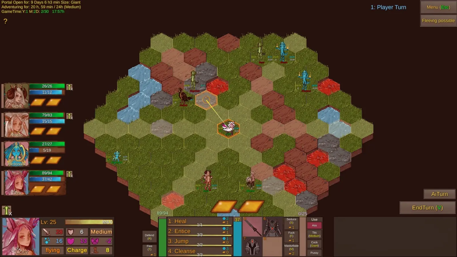 Portals of Phereon gameplay screenshot 9 (Ren'Py adult game) by Syvaron – free download