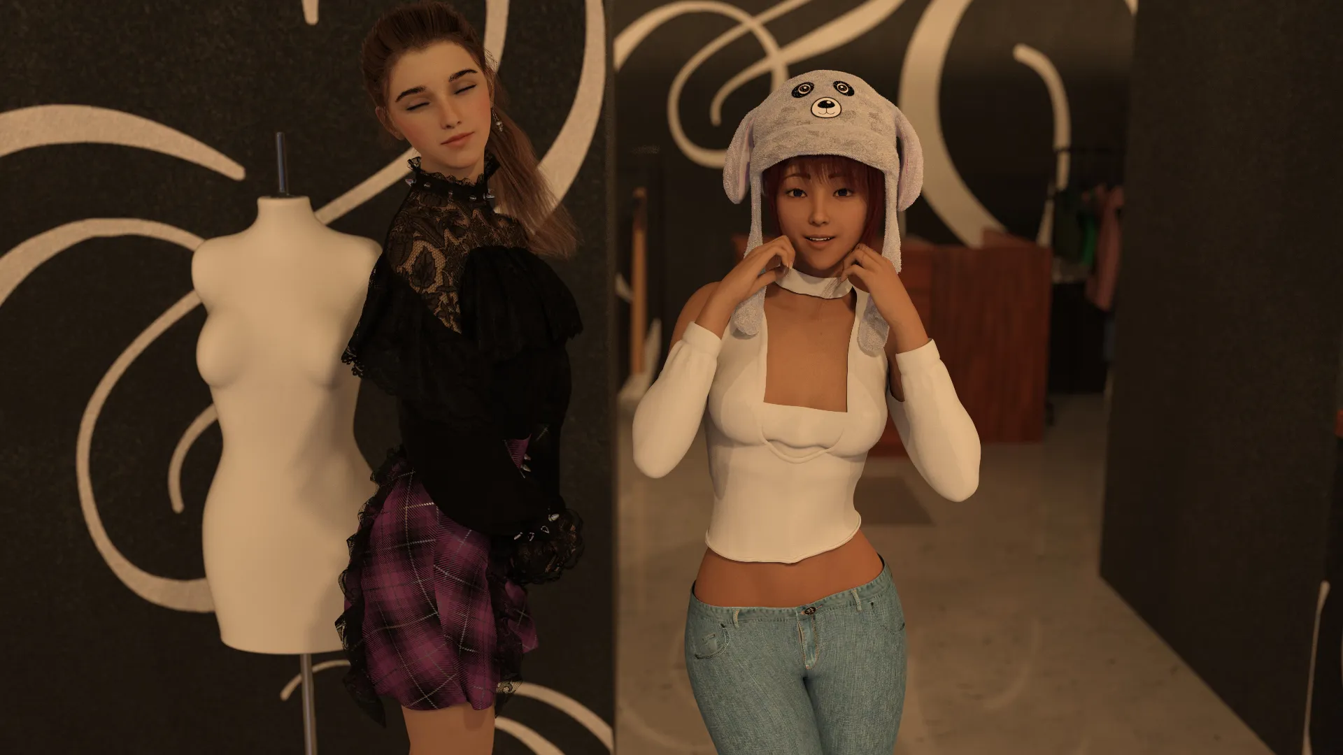 Hail Dicktator gameplay screenshot 1 (Ren'Py adult game) by Hachigames – free download